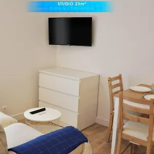 Appartement Freskenn 1, Studio 23m² Cosy&chaleureux, Brest